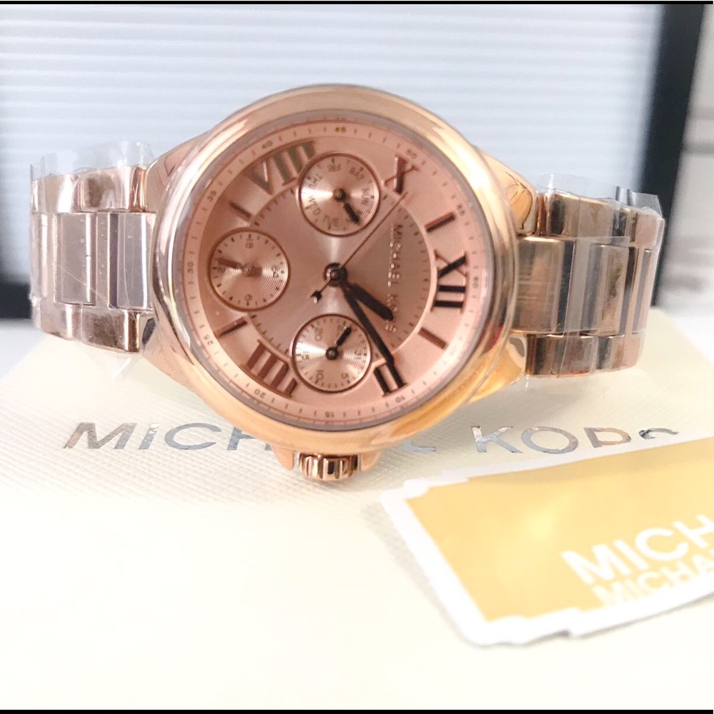 🌸 MICHAEL KORS ROSE GOLD WATCH MK6447